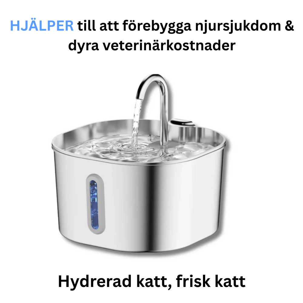 Skydda din katt från urinvägsinfektioner, urinsten och njursjukdomar med Purrity.